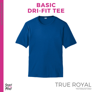 Dri-Fit Tee - True Royal (Jefferson Repeat #143831)