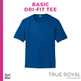 Dri-Fit Tee - True Royal (Miramonte M Script #143781)