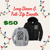 Bundles - Long Sleeve Tee & Full-Zip Hoodie
