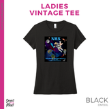 Ladies Vintage Tee - New Navy (CPA NHS 25  #143981)