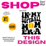 Basic Dri-Fit Tee - White (Softball Mom Era #143826)