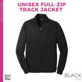 Full-Zip Track Jacket - Black (Cedarwood Staff)