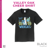 Basic Tee - Black (Valley Oak Cheer 26)