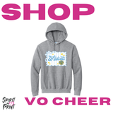 Hoodie - Grey (Valley Oak Cheer 26)