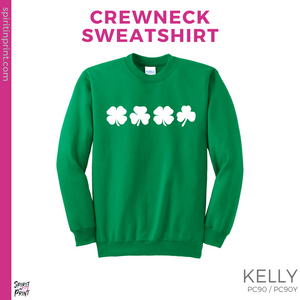 Crewneck Sweatshirt - Kelly Green (Shamrock Row)