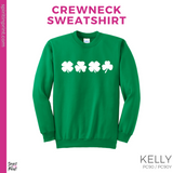 Crewneck Sweatshirt - Kelly Green (Shamrock Row)