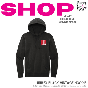 Vintage Hoodie - Black (JLF Block #142370)