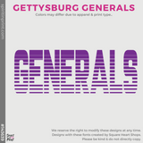 Girly Vintage Tee - Grey Frost (Gettysburg Generals #143639)