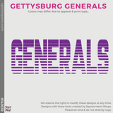 Basic Core Long Sleeve - Purple (Gettysburg Generals #143639)