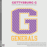 Basic Core Long Sleeve - Purple (Gettysburg Striped G#143640)