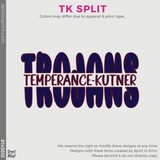 Basic Tee - Maroon (Temperance-Kutner Split #143618)