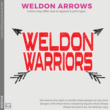 Dri-Fit Hooded Tee - Red (Weldon Arrows #143339)