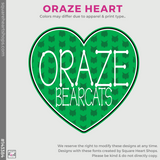 Crewneck Sweatshirt - Kelly Green (Oraze Heart #143384)
