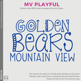 Basic Hoodie - Gold (Mountain View Playful #143388)