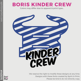 Hoodie - Athletic Grey (Boris Kinder Crew #143075)