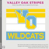 Basic Full-Zip Hoodie - Athletic Heather (Valley Oak Stripes #143412)