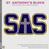 Basic Core Long Sleeve - Athletic Heather (St. Anthony's Block #143435)