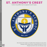 Basic Core Long Sleeve - Athletic Heather (St. Anthony's Crest #143436)