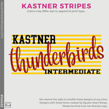 Basic Dri-Fit Tee - Gold (Kastner Stripes #143452)