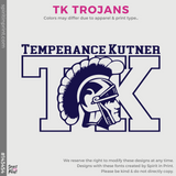 Basic Tee - Athletic Heather (Temperance-Kutner Trojan #143454)