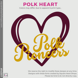 Basic Core Long Sleeve - Athletic Heather (Polk Heart #143517)