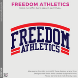 Crewneck Sweatshirt - Navy (Freedom Athletics #143636)