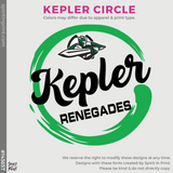 Unisex VIP Tee - Heathered Kelly Green (Kepler Circle #143657)