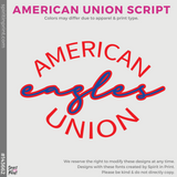 Hoodie - Red (American Union Script #143662)