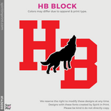 Full-Zip Hoodie - Red (HB Block #143699)