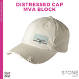 District Distressed Cap- Stone