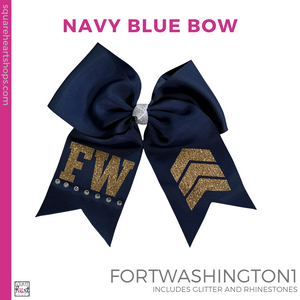 Navy Blue Bow- Fort Washington 1