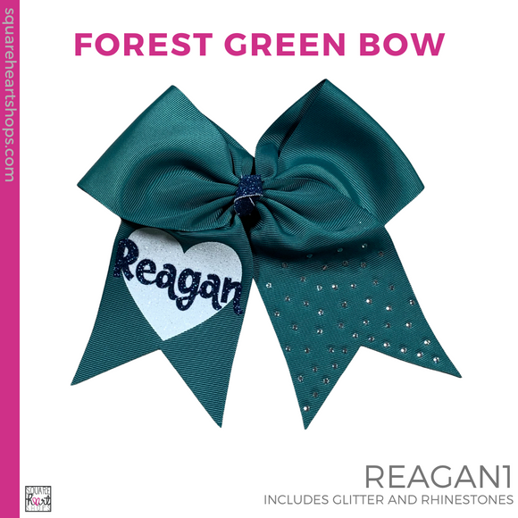 Forest Green Bow- Reagan 1