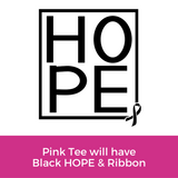 Hope Tee - Pink Tie Dye