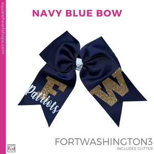Navy Blue Bow- Fort Washington 3