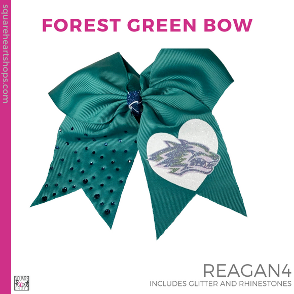 Forest Green Bow- Reagan 4