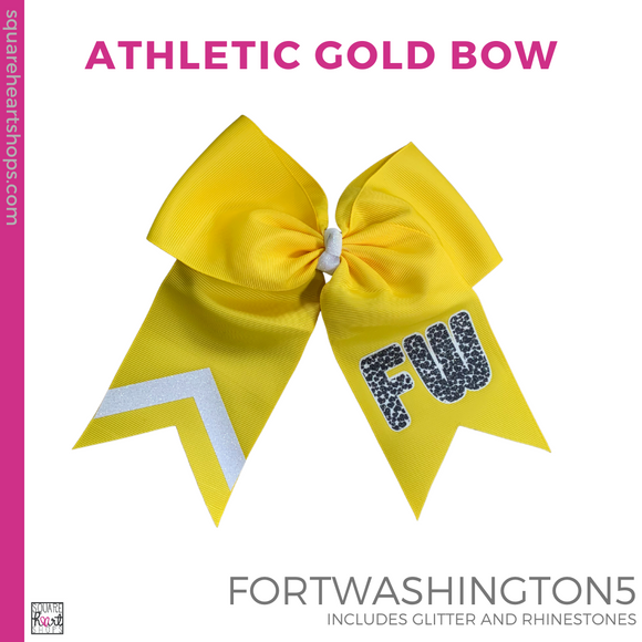 Athletic Gold Bow- Fort Washington 5