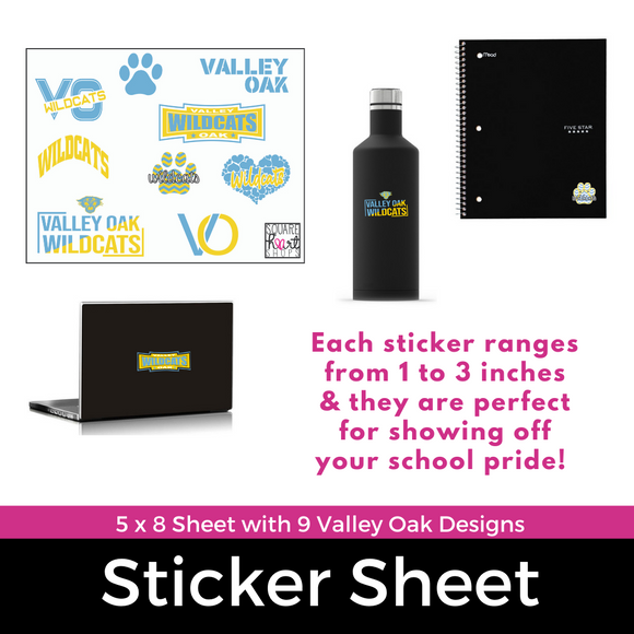 Valley Oak Sticker Sheet
