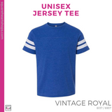 Unisex Jersey Tee - Vintage Royal (Garfield Block #143382)