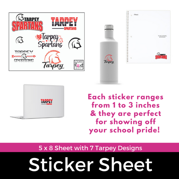 Tarpey Sticker Sheet