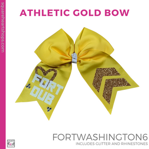 Athletic Gold Bow- Fort Washington 6