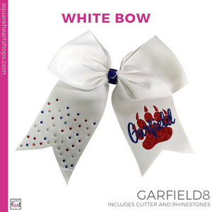 White Bow- Garfield 8