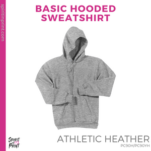 Basic Hoodie - Athletic Grey (Oraze Pride #143398)