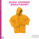 Basic Hoodie - Gold (Valley Oak Sliced #143383)