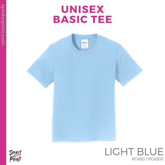 Basic Tee - Light Blue (Valley Oak Sliced #143383)