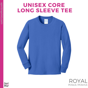 Basic Core Long Sleeve - Royal (Fugman Split #143645)