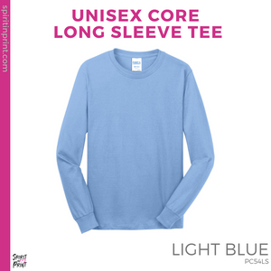 Basic Core Long Sleeve - Light Blue (Bud Rank Block #143632)