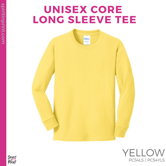 Basic Core Long Sleeve - Yellow (Very Merry Mascot #143675)