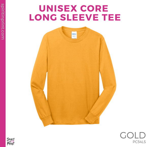 Basic Core Long Sleeve - Gold (Gettysburg Striped G #143640)