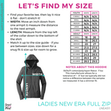 Ladies Full-Zip Hoodie- Heathered Navy (CPA Block #143659)