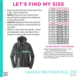 Unisex Full-Zip Hoodie- Heathered Navy (CPA Rectangle #143660)